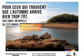 Designed by Bourgogne dévoile sa campagne de communication, L'Automne, c'est en Bourgogne